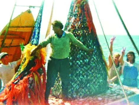 Frank Mazzeo scallop trawling