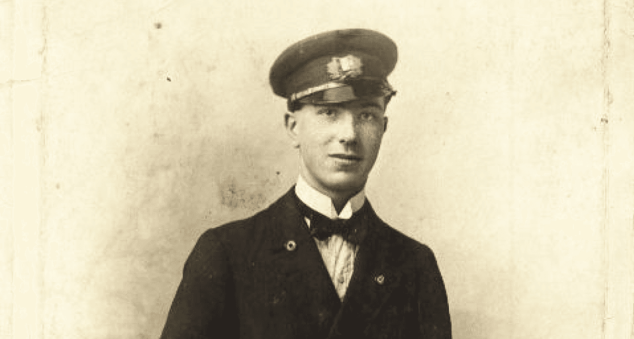 Leonard Brigham at age 17