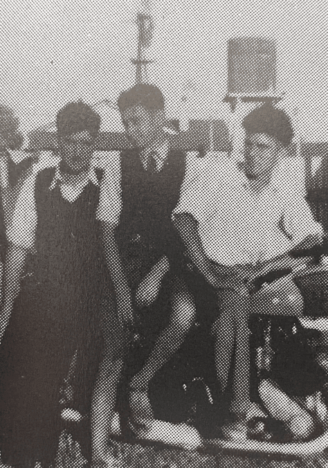 Arthur Frank and Joe Bombara c1945